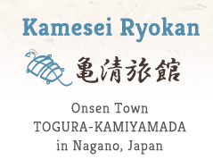 Kamesei Ryokan Onsen Town TOGURA-KAMIYAMADA in Nagano, Japan